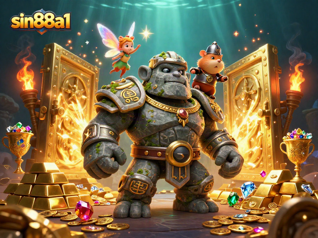 Experience thrilling spins and jackpots with sin88a1 in a vibrant online casino scene filled with treasures.