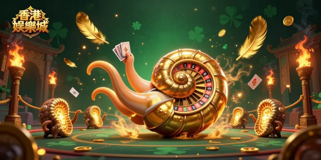 Engage in thrilling gameplay at 香港娛樂城 with vibrant 3D illustrations showcasing rich casino elements.