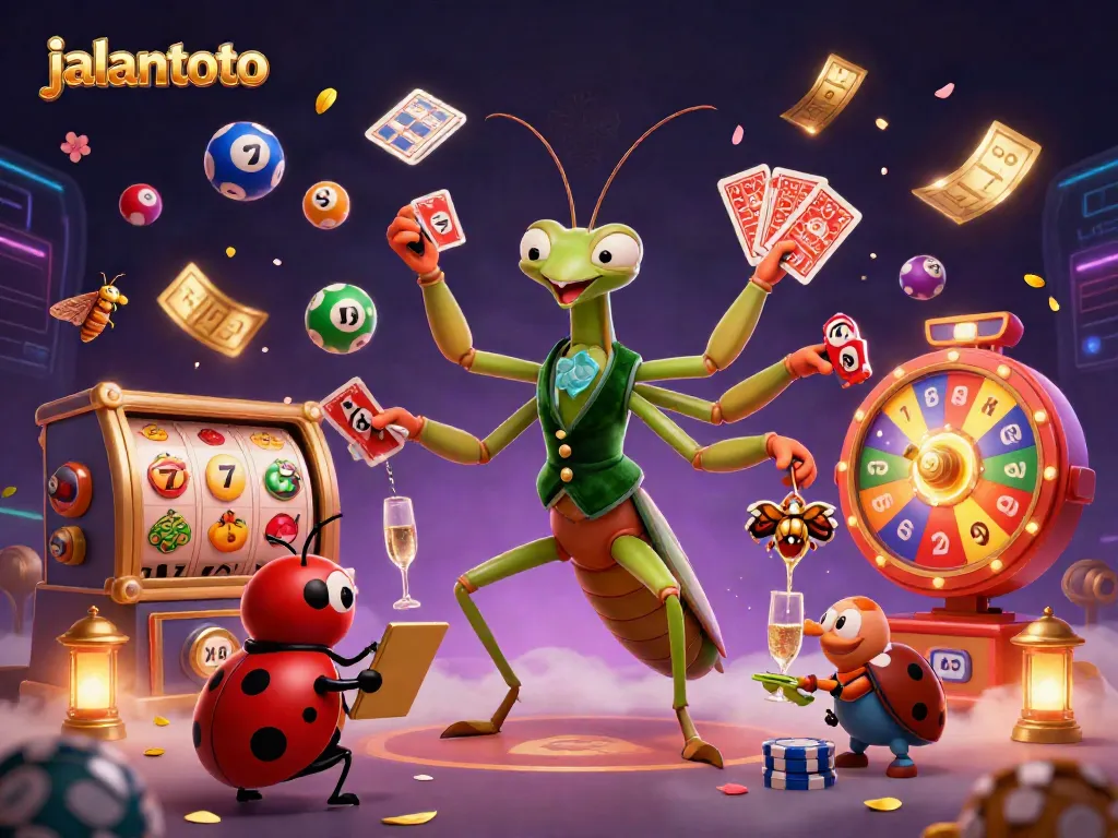 Experience the excitement of jalantoto with vibrant slot themes and animated betting action.