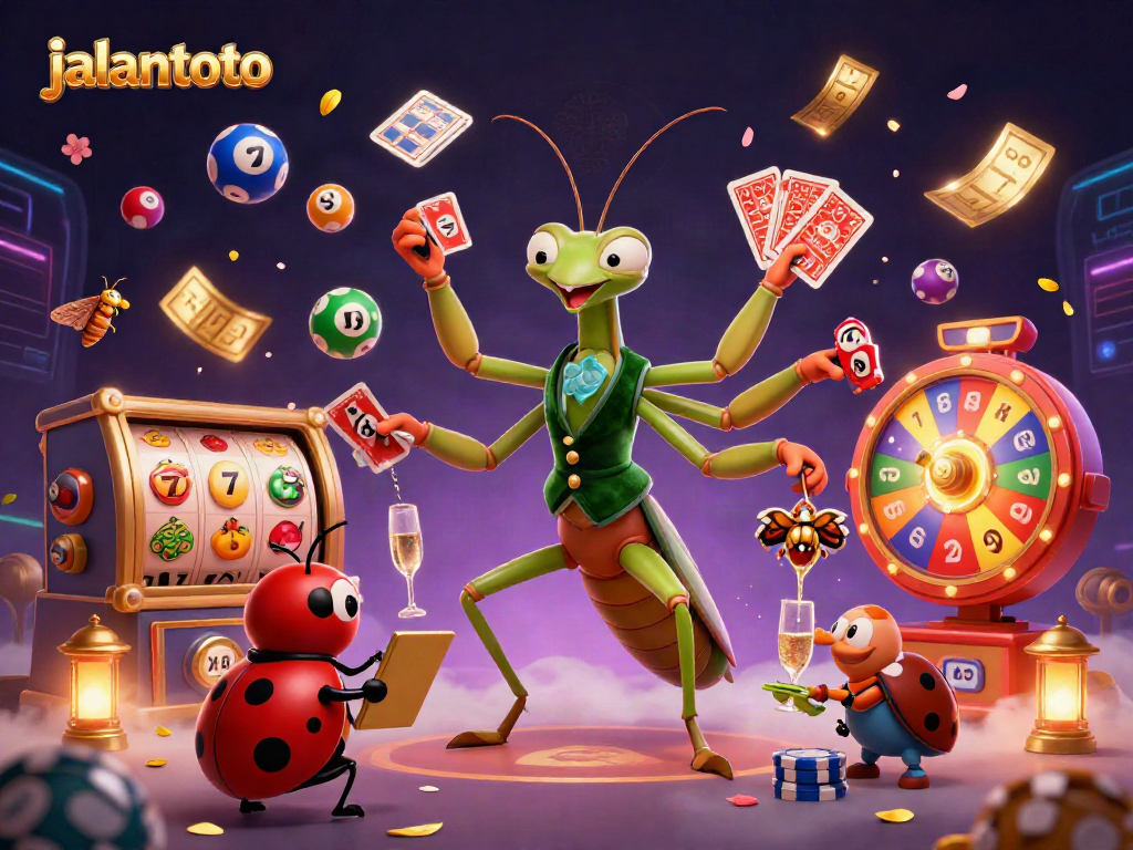 Experience the excitement of jalantoto with vibrant slot themes and animated betting action.