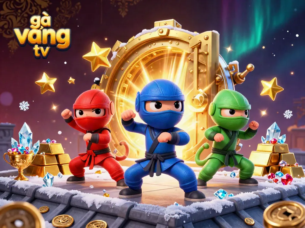 Engage with thrilling action from gà vàng tv featuring chameleons with treasures in a dramatic setting.