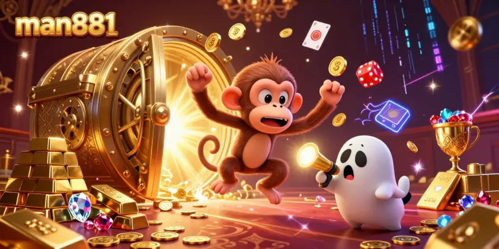 Experience the magical casino world of man881 where playful spirits and golden treasures collide.