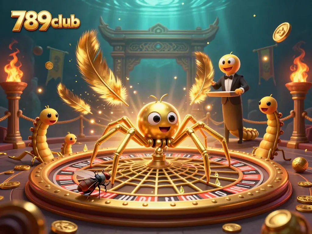 Engage in thrilling gaming action at 789club with a vibrant casino-themed illustration.