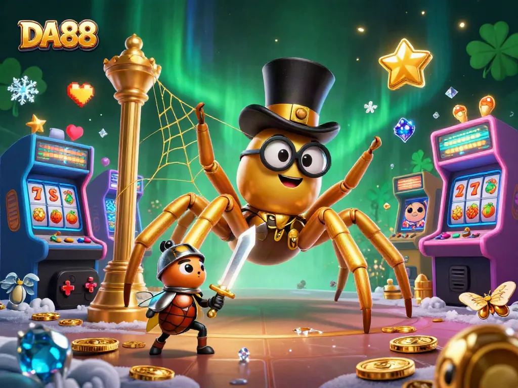 Engage with DA88's captivating casino world featuring unique characters and dynamic gameplay elements.