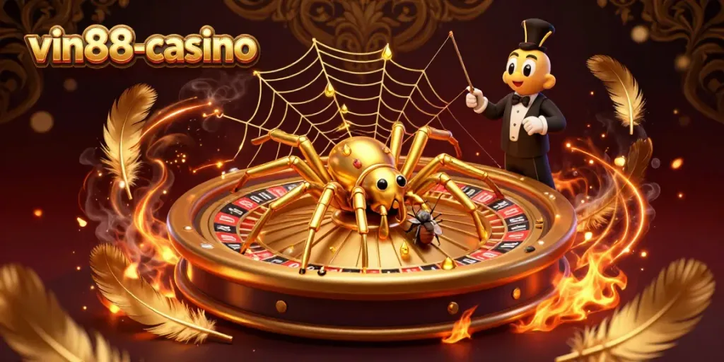 Spin the roulette wheel at vin88-casino for a chance to win massive payouts in this lively gambling scene.