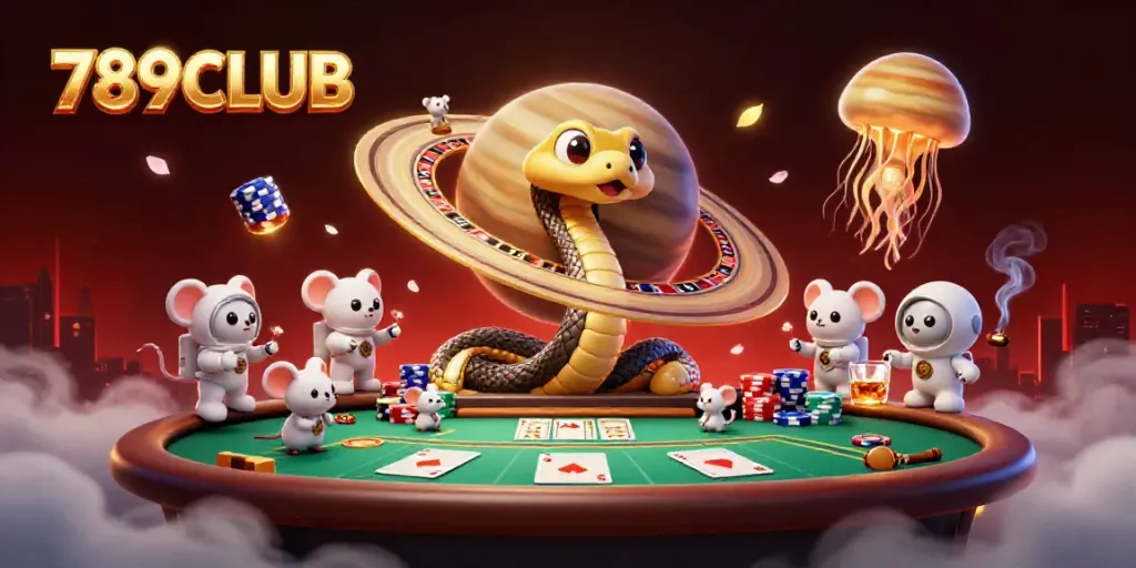 Engage in thrilling bets at 789CLUB with unique cosmic characters and stunning 3D visuals.