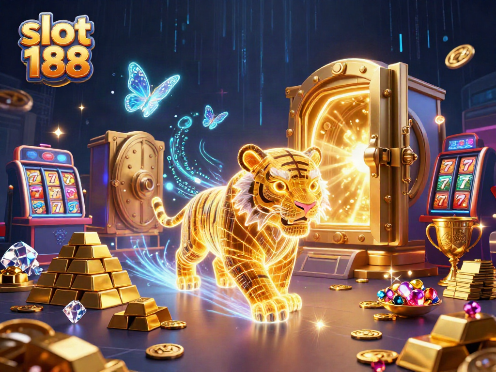 Permainan slot 188 yang menawarkan pengalaman mendebarkan dengan jackpot berlimpah dalam suasana kasino digital.