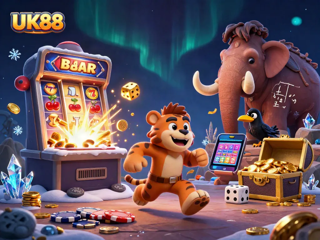 Experience the thrill at UK88's vibrant prehistoric casino with exciting jackpots and dynamic games.