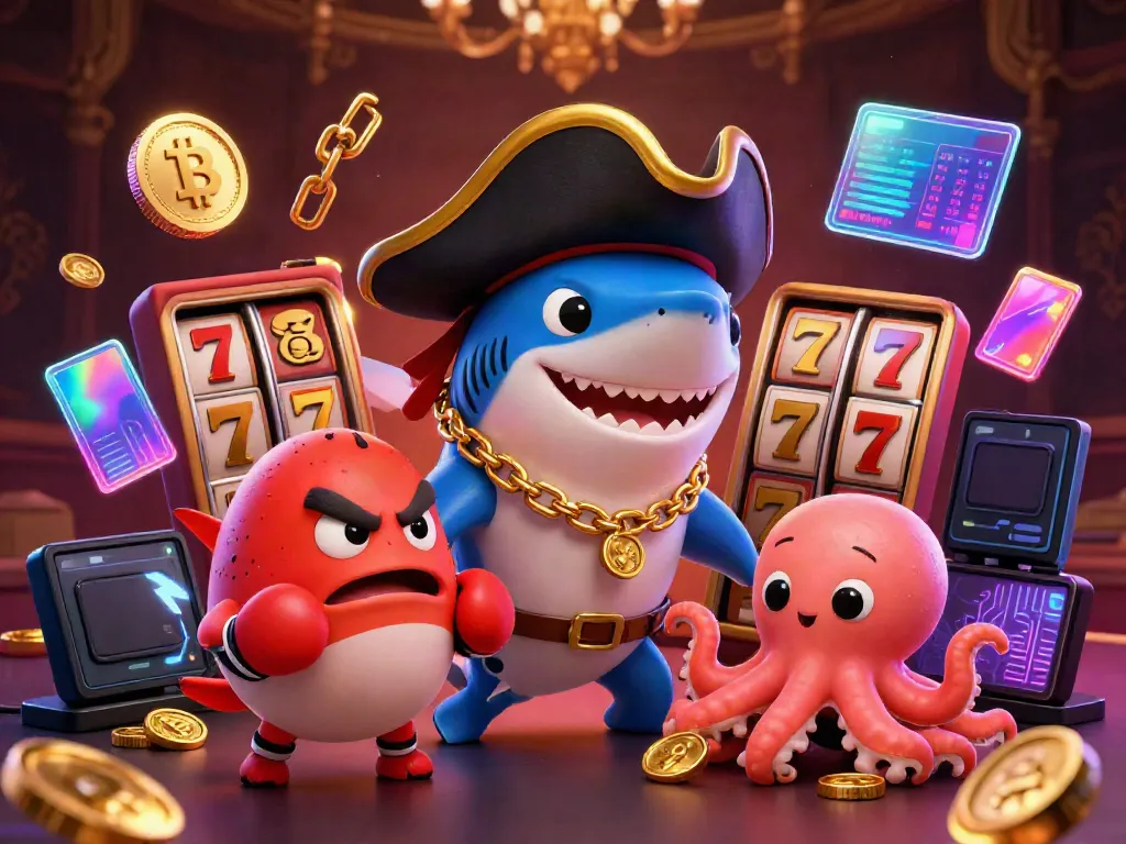 Engage in action with the slot depo 5k scene featuring playful characters and shimmering coins.