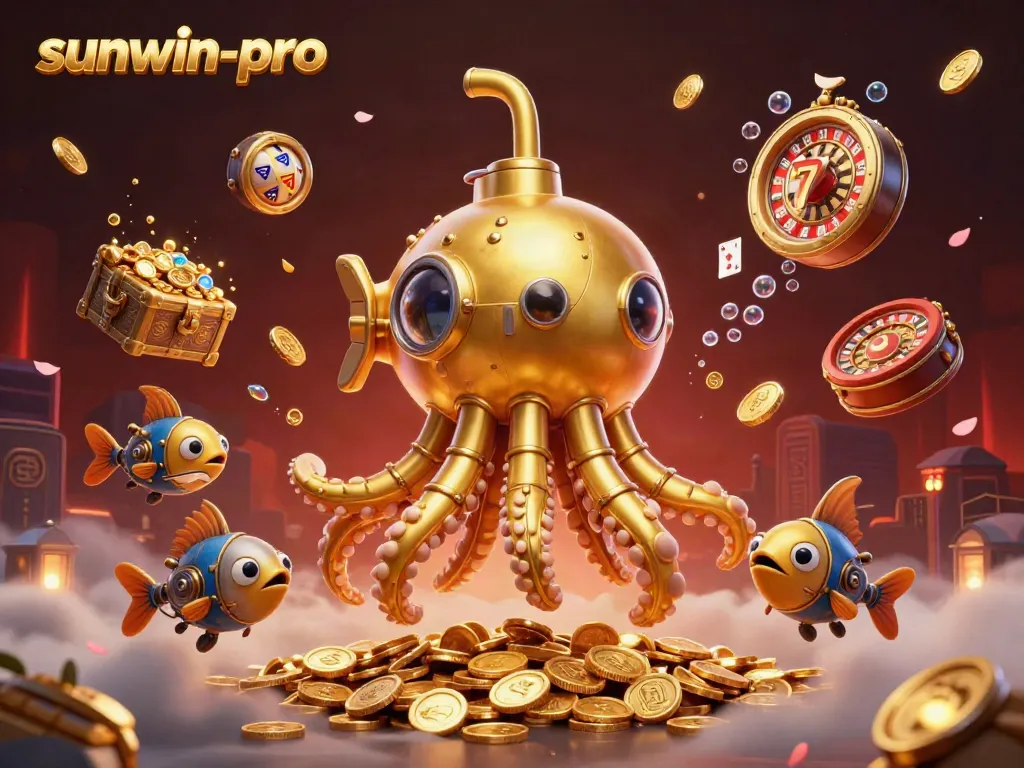Engage with the sunwin-pro gaming experience featuring dynamic underwater elements and vibrant casino themes.