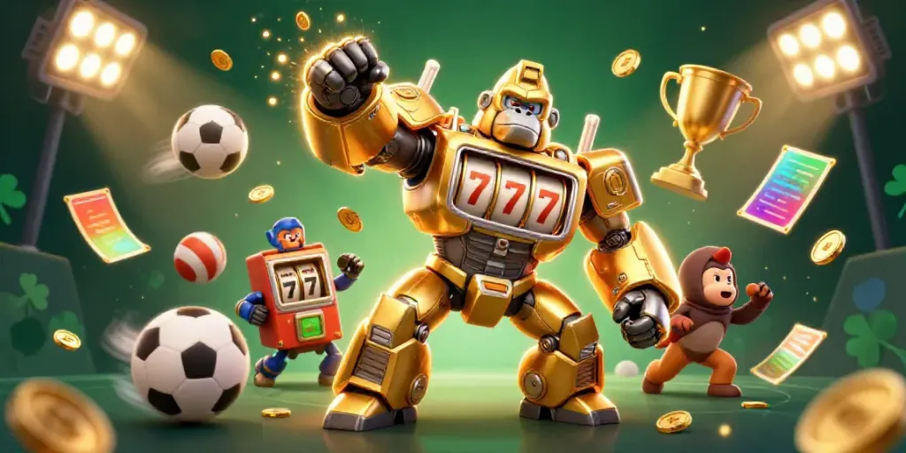 Experience thrilling gaming action with 789wina's dynamic casino adventure featuring gold, sports elements, and excitement.